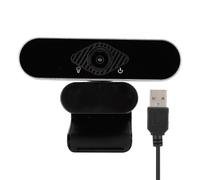 La gioia dello streamer in diretta: webcam 1080P con microfono con cancellazione del rumore, video ad alta definizione plug and play per riunioni e