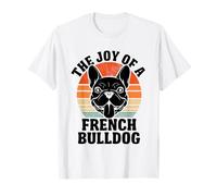 La gioia di un bulldog francese di razza di salvataggio Pet Bulldog Maglietta