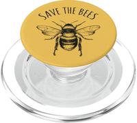 La Giornata della Terra delle Api Salvate il nostro pianeta PopSockets PopGrip per MagSafe