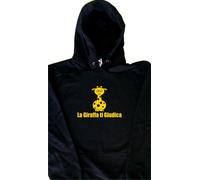 La Giraffa ti Giudica Felpa con Cappuccio Simpatica