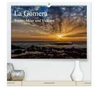 La Gomera Sonne, Meer und Vulkane (hochwertiger Premium Wandkalender 2026 DIN A2 quer), Kunstdruck in Hochglanz: Entspannen und entschleunigen auf der grünen Kanareninsel