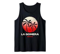 La Gomera Spagna Palma Spiaggia Tramonto Design Canotta