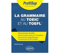 La grammaire au TOEIC et au TOEFL
