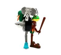 La Grande Combinazione - Brainrot Italian Memes XL Figura Articolata 50 x 33 cm - Figura Combinata dei Meme Italiani Brainrot - Collezione Ufficiale Brainrot - Tung Tung, Tralalero Brainrot Italiani