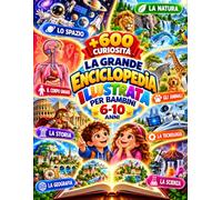 La Grande Enciclopedia Illustrata per Bambini 6-10 anni: Oltre 600 curiosità e scoperte tra scienza, spazio, natura, geografia, animali e corpo umano, per imparare divertendosi e stimolare la mente dei piccoli esploratori.