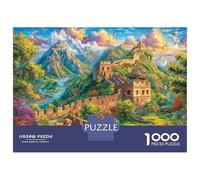 La Grande Muraglia - Cina Puzzle 1000 Pezzi, Jigsaw Puzzle Ad Alta Difficoltà Regali Per Adulti E Adolescenti, Home Giochi 52x38cm/1000pcs