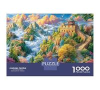 La Grande Muraglia - Cina Puzzle 1000 Pezzi, Jigsaw Puzzle Per Adulti E Ragazzi Dai 14 Anni in Su, Giochi Stimolanti Per Tutta La Famiglia 70x50cm/1000pcs