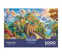 La Grande Muraglia - Cina Puzzle 1000 Pezzi, Jigsaw Puzzle Per Adulti E Ragazzi Dai 14 Anni in Su, Gioco Di Puzzle 70x50cm/1000pcs