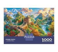 La Grande Muraglia - Cina Puzzle 1000 Pezzi, Jigsaw Puzzle Per Adulti E Ragazzi Dai 14 Anni in Su, Gioco Di Puzzle 70x50cm/1000pcs