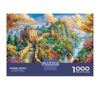 La Grande Muraglia - Cina Puzzle 1000 Pezzi, Jigsaw Puzzle Per Adulti E Ragazzi Dai 14 Anni in Su, Gioco Di Puzzle 52x38cm/1000pcs