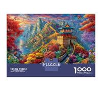 La Grande Muraglia_ Cina Puzzle 1000 Pezzi Per Adulti E Ragazzi Dai 14 Anni in Su, Giochi Stimolanti Per Tutta La Famiglia 38x26cm/1000pcs