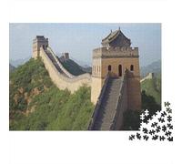 La Grande Muraglia of China Puzzle 1000Pcs Edifici antichi Decorazione Per La Casa. Rilassamento E Intelligence Per Adulti E Bambini Da 14 Anni 1000pcs (75x50cm)