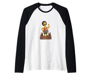 La Grande Notte in Arabo Maglia con Maniche Raglan