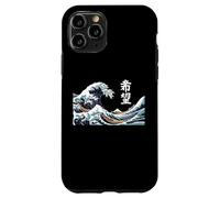 La grande onda della speranza Kanji Art giapponese Custodia per iPhone 11 Pro