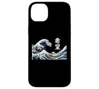 La grande onda della speranza Kanji Art giapponese Custodia per iPhone 14 Plus