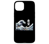 La grande onda della speranza Kanji Art giapponese Custodia per iPhone 15 Plus