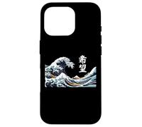 La grande onda della speranza Kanji Art giapponese Custodia per iPhone 16 Pro