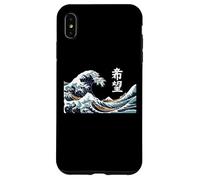 La grande onda della speranza Kanji Art giapponese Custodia per iPhone XS Max