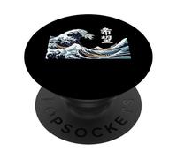 La grande onda della speranza Kanji Art giapponese PopSockets PopGrip Adesivo