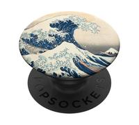 La grande onda di Kanagawa di Katsushika Hokusai (1831) PopSockets PopGrip Adesivo