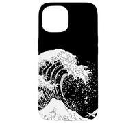La grande onda di Kanagawa Hokusai Giapponese Arte Custodia per iPhone 15