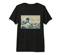 La Grande Onda Fuori Kanagawa Maglietta Premium
