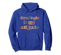 La gratitudine è Il Mio atteggiamento Mentalità positiva Inspirational Felpa con Cappuccio