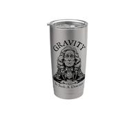 La gravità è così triste Isaac Newton Physics Science Bicchiere termico in acciaio inox doppia parete