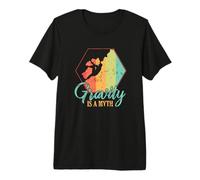 La gravità è Un Mito Hobby Arrampicata Boulder Maglietta Premium