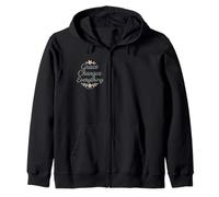 La grazia cambia tutto Elegante Christian Faith Apparel Felpa con Cappuccio