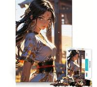 La grazia del guerriero al sole Puzzle da 1000 pezzi Gioco creativo Incastro perfetto,nessun pezzo si stacca Attività per rafforzare i legami tra persone care (50x75cm)