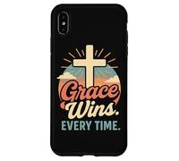 La grazia vince ogni volta che Christian Cross nasce di nuovo in Gesù Custodia per iPhone XS Max