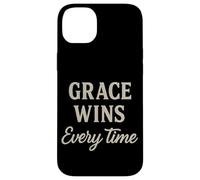 La grazia vince ogni volta motivazione ispiratrice cristiana Custodia per iPhone 14 Plus