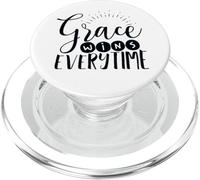La grazia vince ogni volta un cristiano ispiratore PopSockets PopGrip per MagSafe