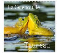 LA GRENOUILLE TAUREAU (Calendrier mural carré 2026 30 x 60 cm (ouvert)) Calendrier double avec une page pour vos prises de notes