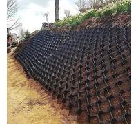 La griglia per vialetti in Ghiaia con Base in polietilene Resistente da 2 Pollici è la Soluzione Ideale Come Base per Il Terreno in progetti di paesaggistica e pavimentazione.