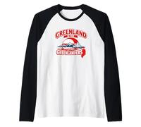 La Groenlandia è per l'orgoglio della sovranità della Groenlandia Maglia con Maniche Raglan