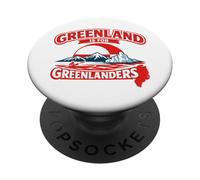 La Groenlandia è per l'orgoglio della sovranità della Groenlandia PopSockets PopGrip Adesivo
