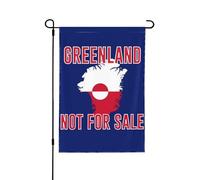 La Groenlandia non è in vendita, bandiera da giardino 28x40, cartello "Amo la Groenlandia", bandiere per casa, senza supporto.