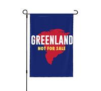 La Groenlandia non è in vendita, bandiera da giardino 28x40, cartello "Amo la Groenlandia", bandiere per casa, senza supporto.