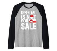 La Groenlandia Non è in Vendita Maglia con Maniche Raglan