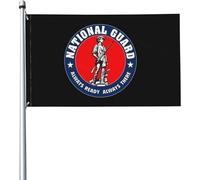 La Guardia Nazionale Degli Stati Uniti Garden Flag Con 2 Occhielli Bandiere Da Giardino Resistente Alle Intemperie Bandiere Di Benvenuto Per Interni Esterni Fattoria 90X150Cm