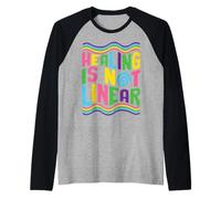 La guarigione Non è lineare Maglia con Maniche Raglan