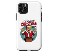 La guerra al Natale è reale - Angry Santa President Custodia per iPhone 11 Pro