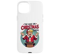La guerra al Natale è reale - Angry Santa President Custodia per iPhone 15 Plus
