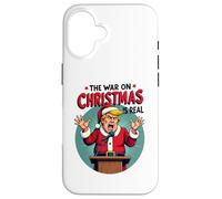 La guerra al Natale è reale - Angry Santa President Custodia per iPhone 16