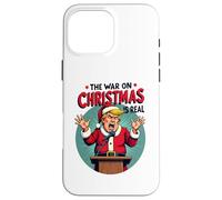 La guerra al Natale è reale - Angry Santa President Custodia per iPhone 16 Pro Max
