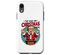 La guerra al Natale è reale - Angry Santa President Custodia per iPhone XR