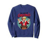 La Guerra al Natale è Reale - Angry Santa President Felpa