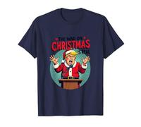La Guerra al Natale è Reale - Angry Santa President Maglietta